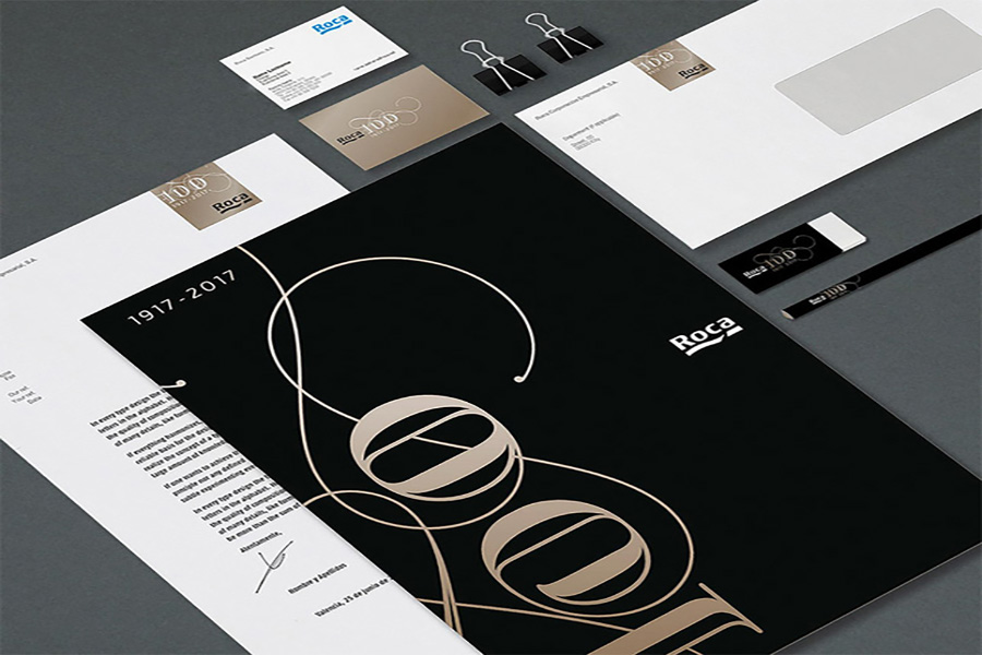卫浴Roca一百周年Logo设计
