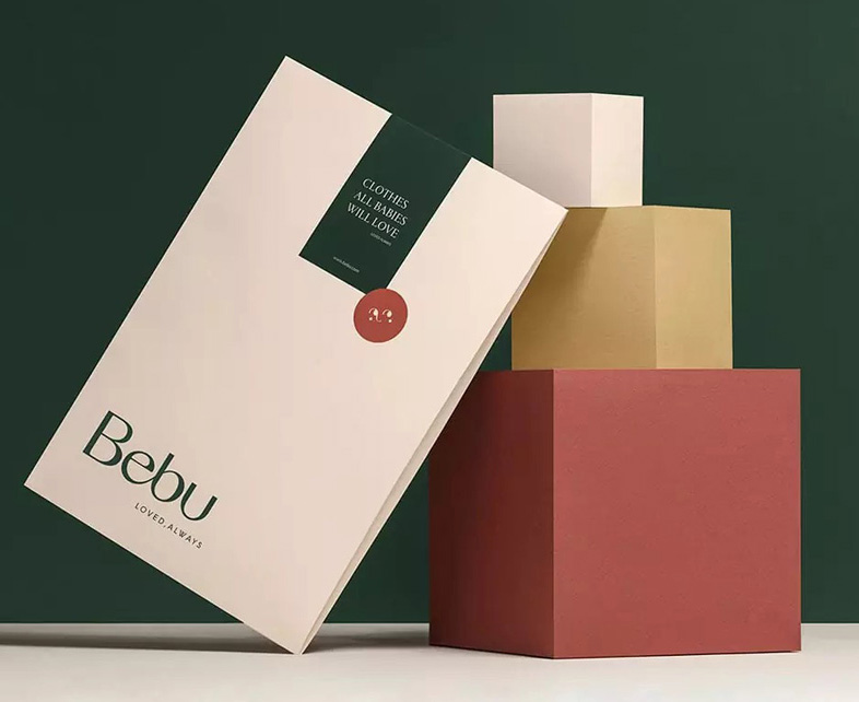 婴儿服装品牌Bebu视觉VI设计