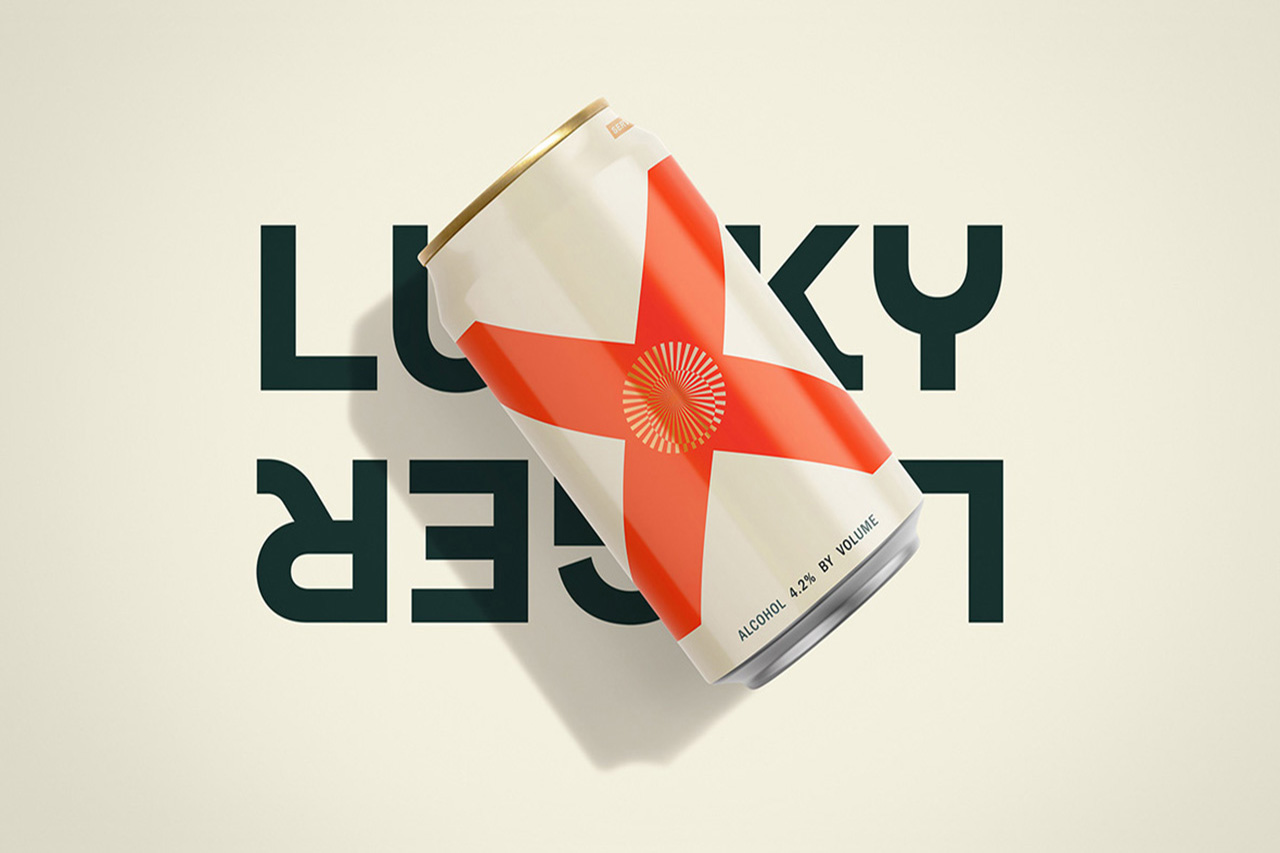 LUCKYLAGER啤酒包装设计