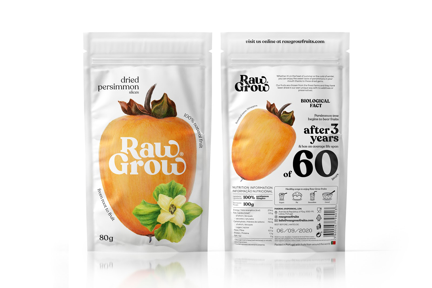 RawGrowdriedfruits干果包装设计